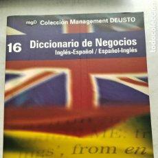 Libri di seconda mano: DICCIONARIO DE NEGOCIOS/COLECCIÓN MANAGEMENT DEUSTO