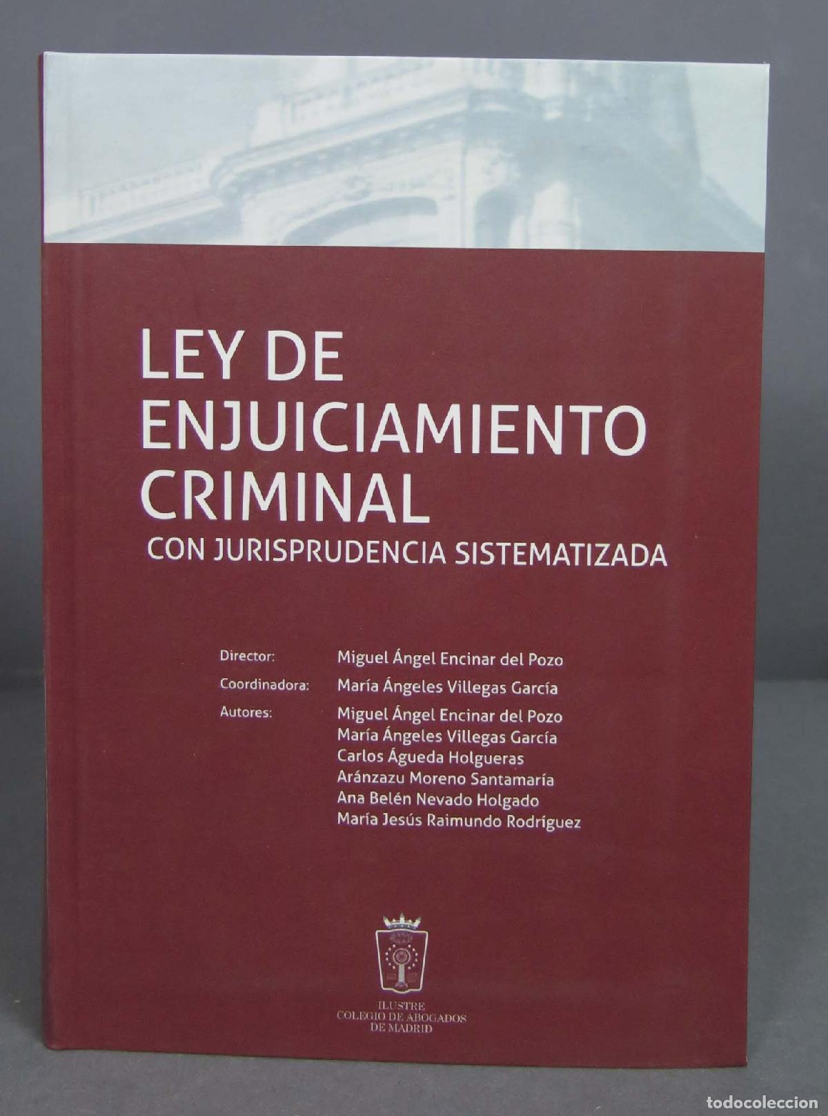 Libri di seconda mano: Ley de Enjuiciamiento Criminal con Jurisprudencia Sistematizada. 2017