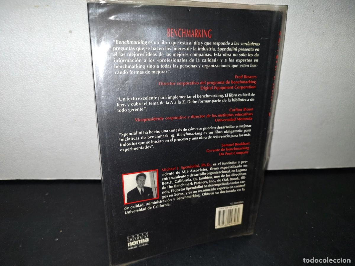 Libros de segunda mano: 180- BENCHMARKING - MICHAEL J. SPENDOLINI - Foto 3