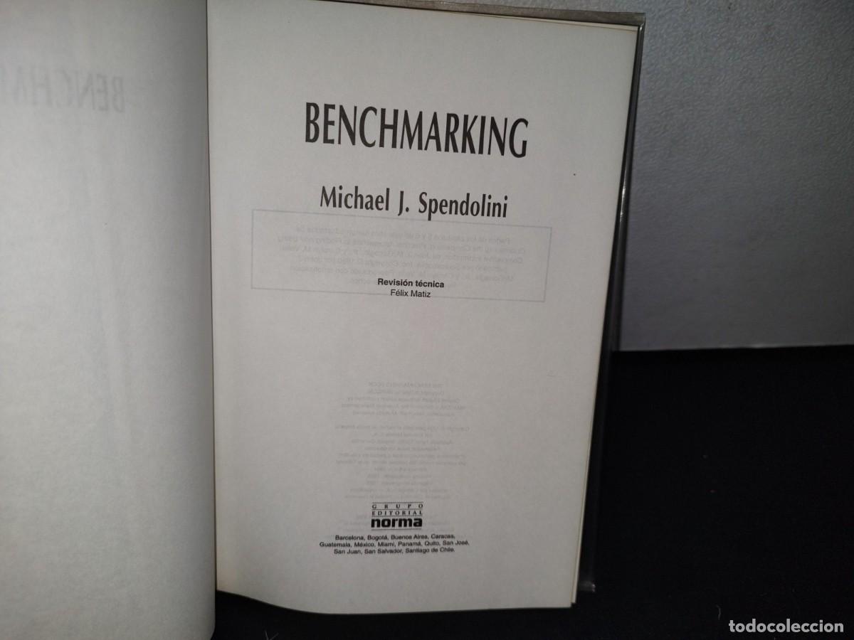 Libros de segunda mano: 180- BENCHMARKING - MICHAEL J. SPENDOLINI - Foto 4
