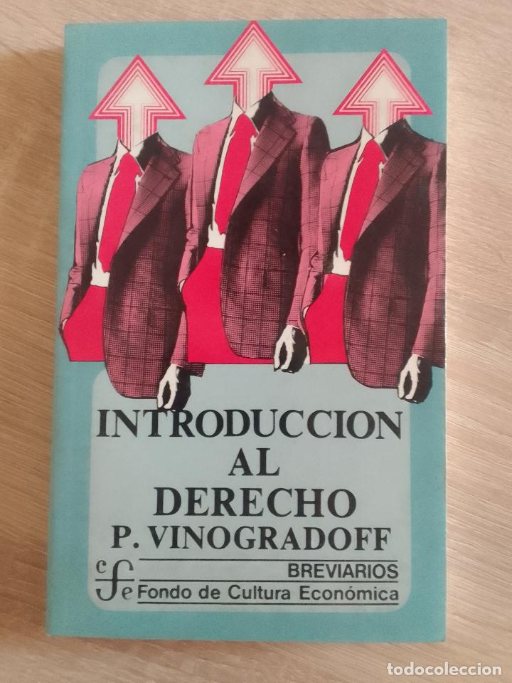 Libros de segunda mano: Paul Vinogradoff: Introducci&oacute;n al Derecho - Foto 1