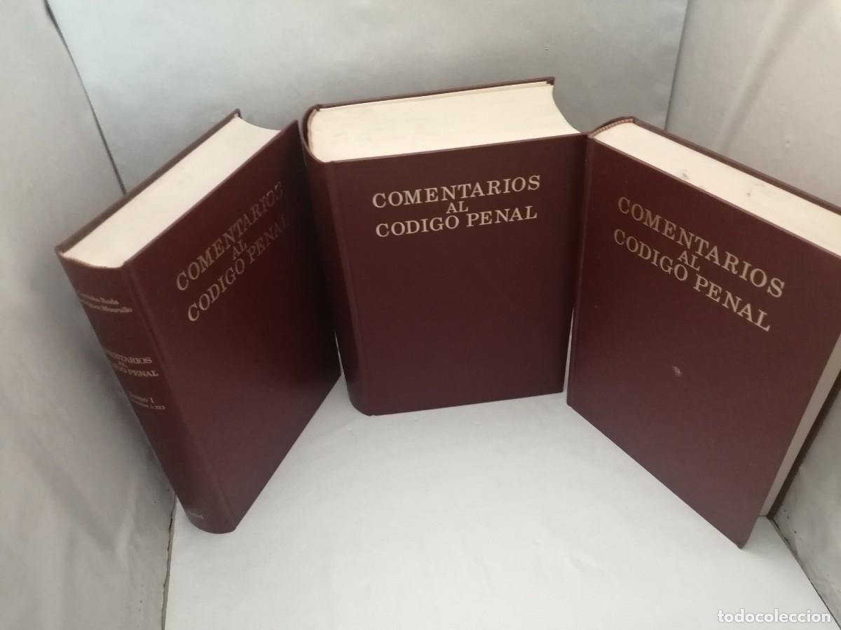 Libros de segunda mano: Comentarios al C&oacute;digo Penal. OBRA COMPLETA EN 3 TOMOS - Foto 1
