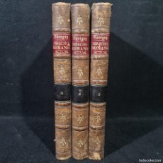 Libros de segunda mano: 3 TOMOS - DERECHO ROMANO ACTUAL - M. F. C. DE SAVIGNY - F. GONGORA Y CIA, EDITORES - 1879 / 28.652