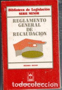 Libros de segunda mano: Reglamento general de recaudaci&oacute;n. Civitas - Foto 1