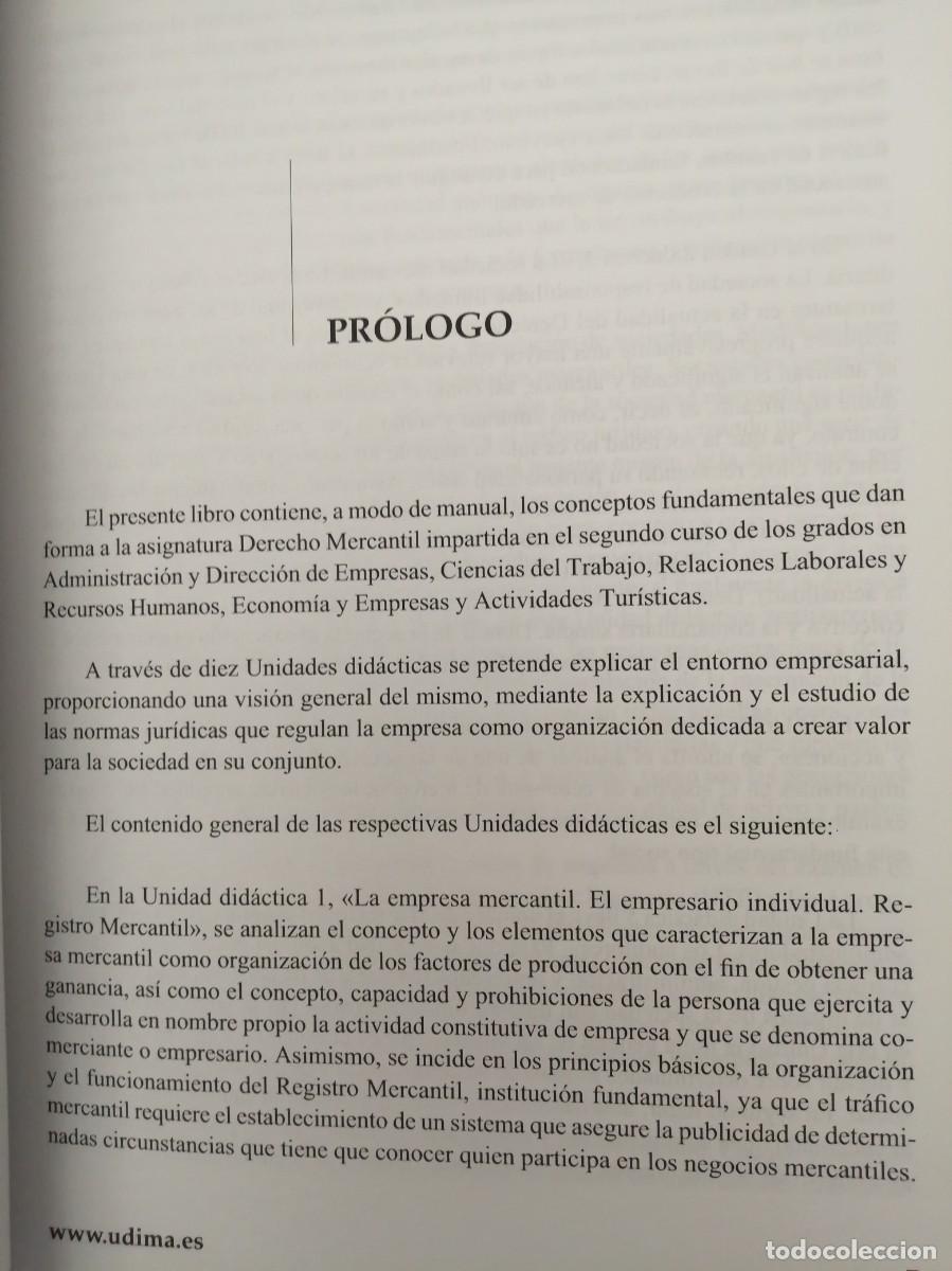 Libros de segunda mano: Derecho mercantil (CEF / UDIMA) - Foto 5