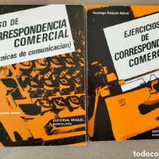 Libros de segunda mano: CURSO Y EJERCICIOS DE CORRESPONDENCIA COMERCIAL. SANTIAGO ALCAYDE SALVAT. EDITORIAL MIQUEL. LIBROS