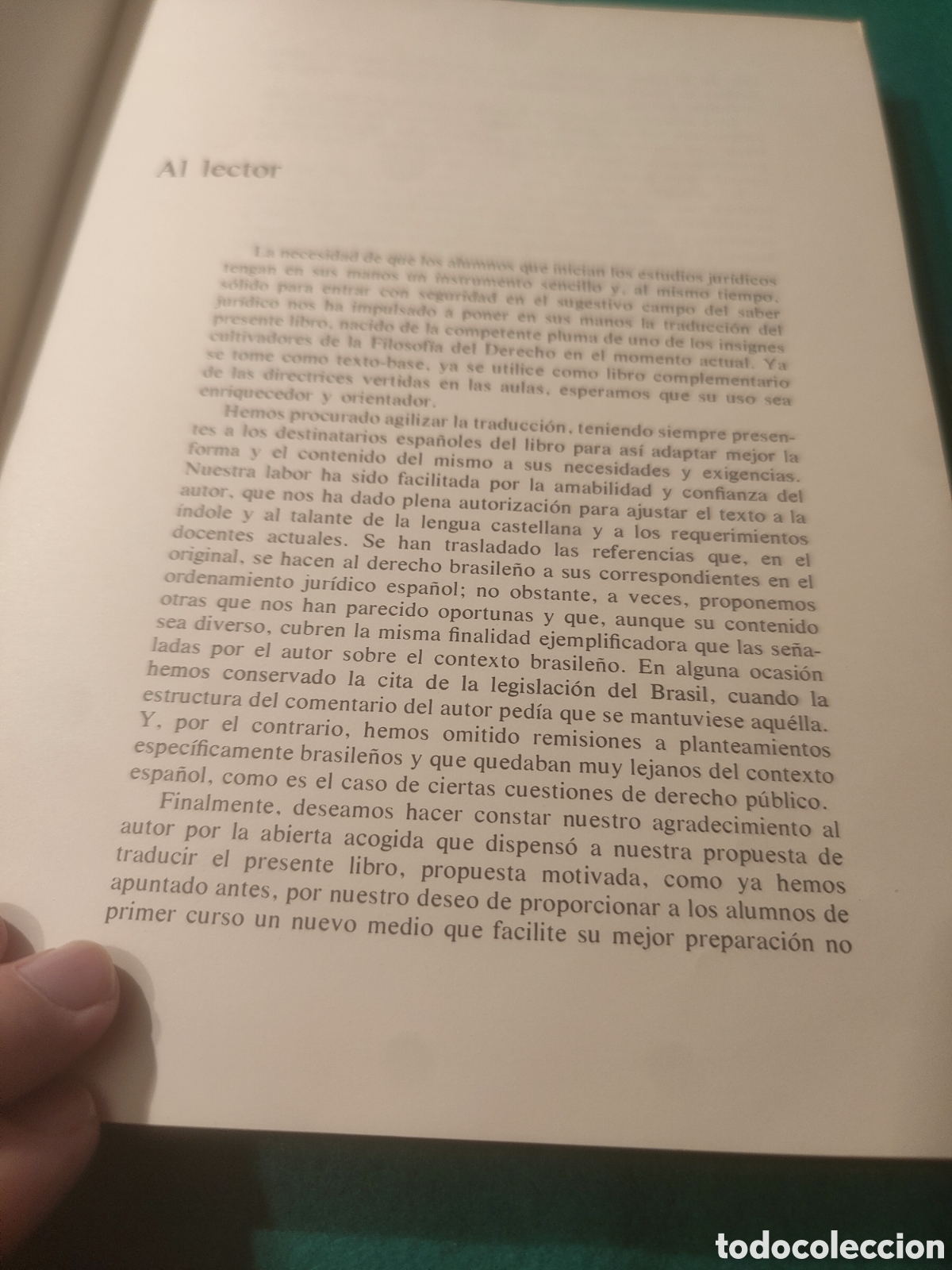Libros de segunda mano: INTRODUCCI&Oacute;N AL DERECHO. MIGUEL REALE. - Foto 2