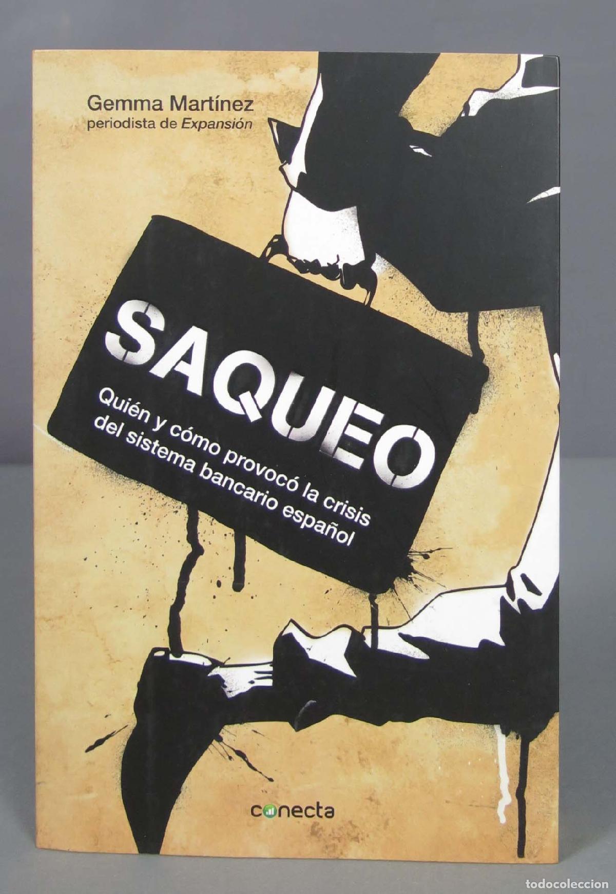 Libros de segunda mano: Saqueo. Gemma Mart&iacute;nez Ib&aacute;&ntilde;ez - Foto 1