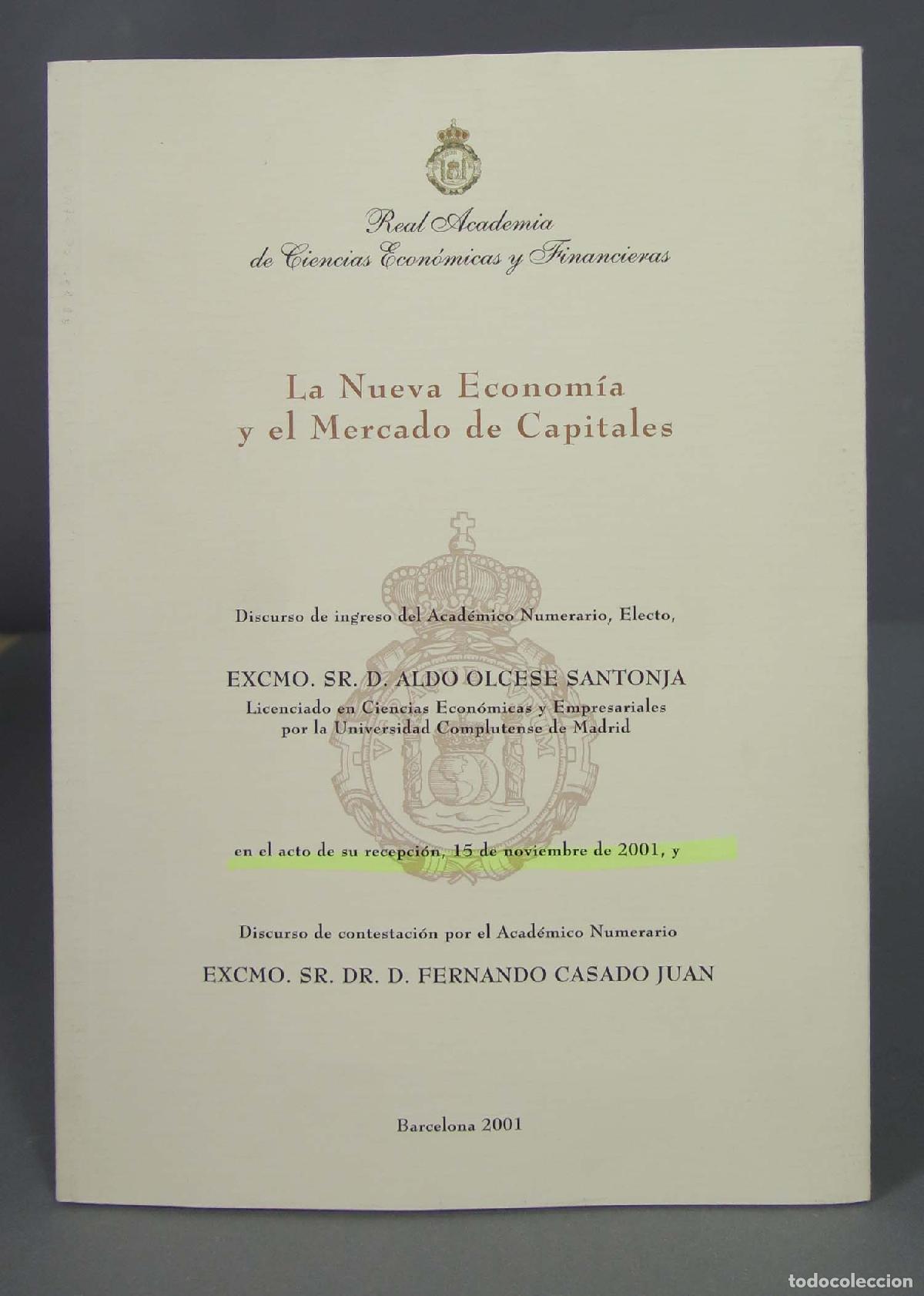 Libri di seconda mano: LA NUEVA ECONOMIA Y EL MERCADO DE CAPITALES