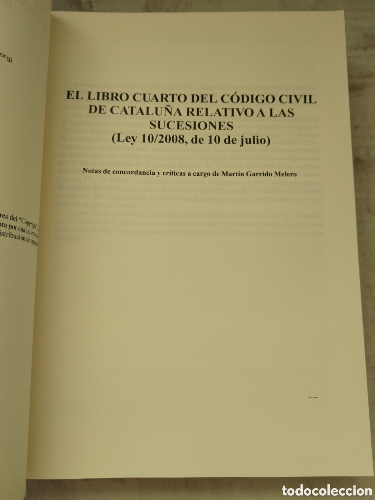 Libros de segunda mano: C&Oacute;DIGO CIVIL DE CATALU&Ntilde;A - Foto 2