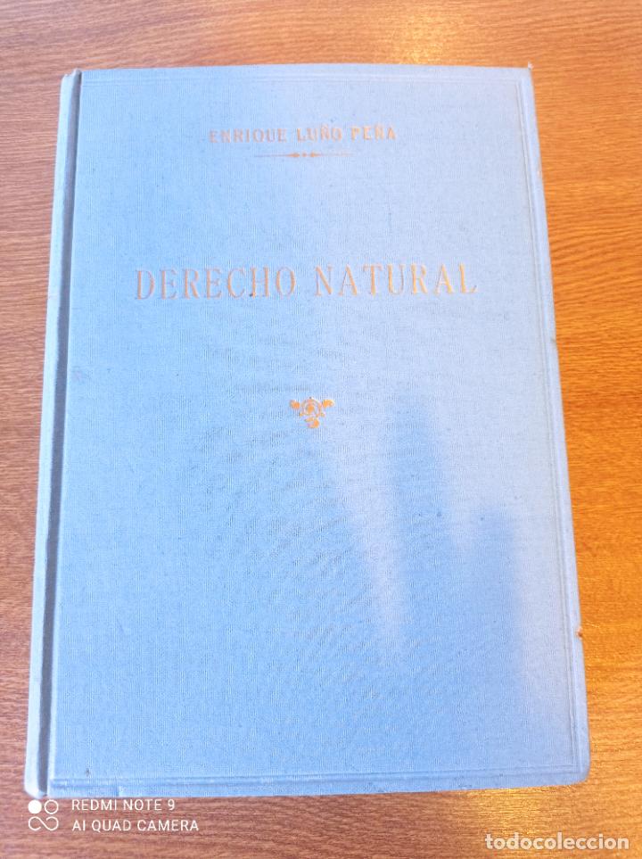 Libros de segunda mano: Derecho Natural - Foto 1