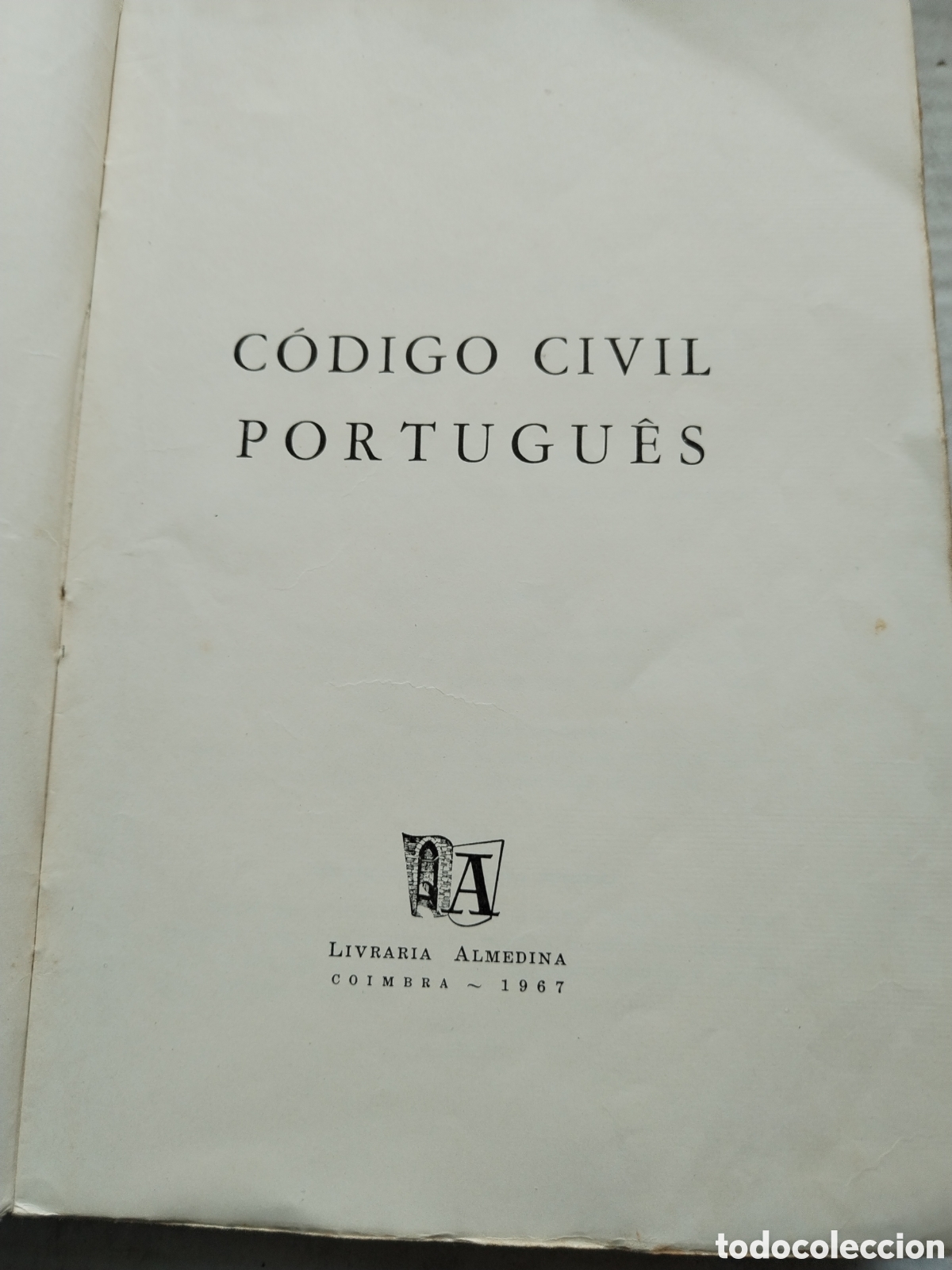 Libros de segunda mano: C&Oacute;DIGO CIVIL PORTUGUES - Foto 2