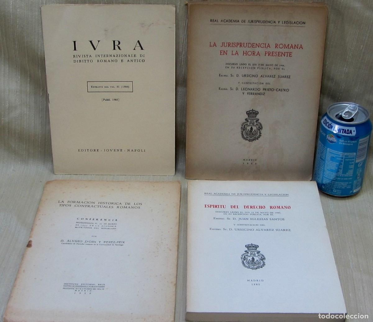 Gebrauchte B&uuml;cher: Libretos y libros DERECHO ROMANO,