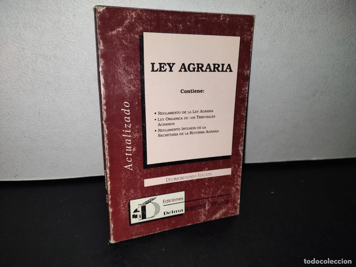 Libri di seconda mano: 76- LEY AGRARIA - EDICIONES DELMA