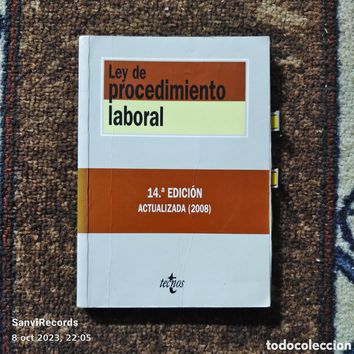 Libros de segunda mano: LEY DE PROCEDIMIENTO LABORAL (TECNOS) - Foto 1