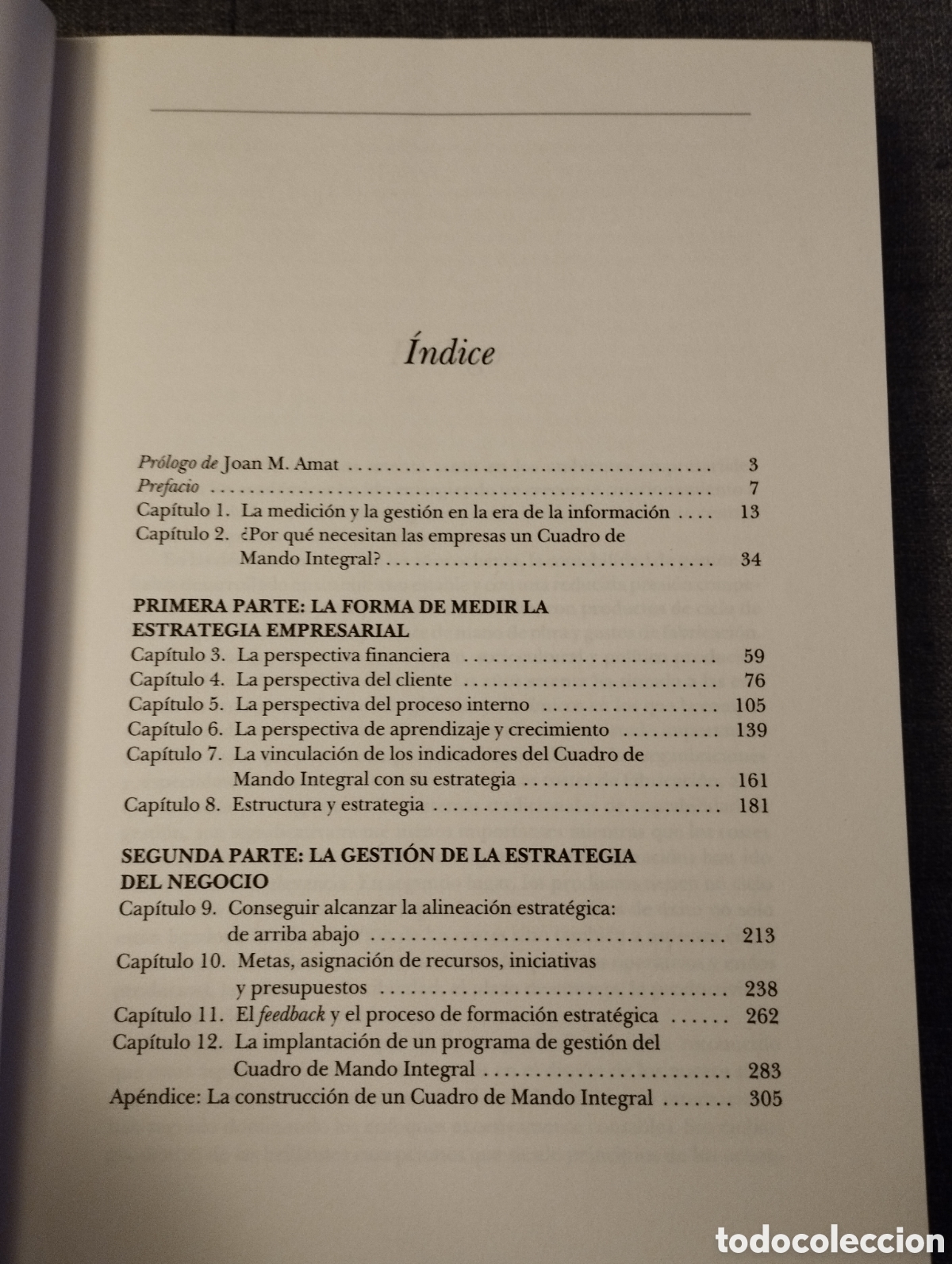 Libros de segunda mano: CUADRO DE MANDO INTEGRAL (ROBERT S. KAPLAN / DAVID P. NORTON) - Foto 3