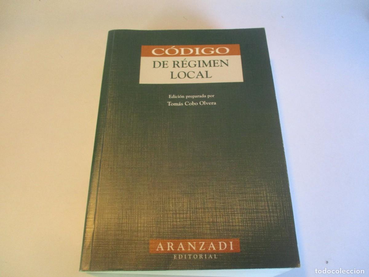 Libros de segunda mano: C&Oacute;DIGO DE R&Eacute;GIMEN LOCAL W23192 - Foto 1