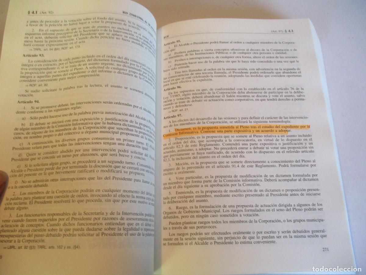 Libros de segunda mano: C&Oacute;DIGO DE R&Eacute;GIMEN LOCAL W23192 - Foto 4
