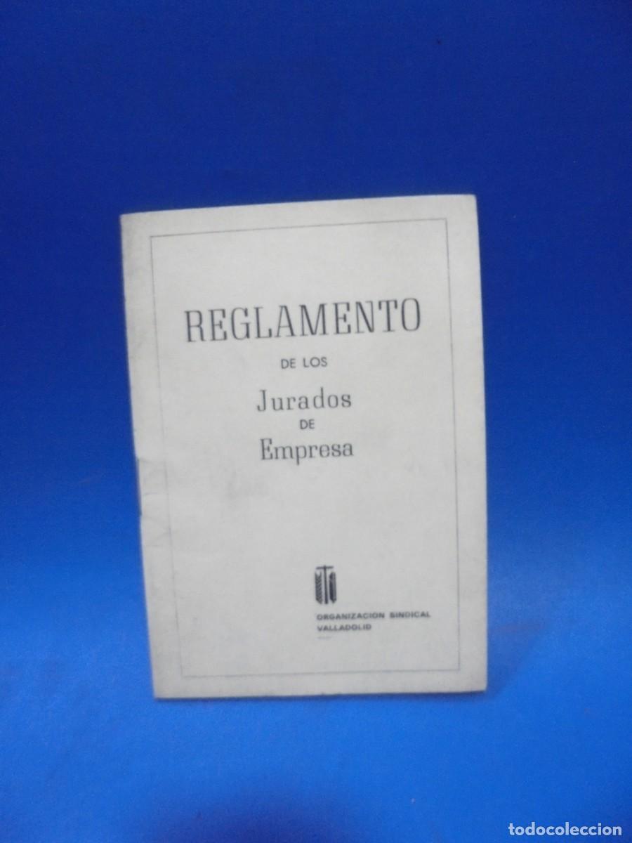 Gebrauchte B&uuml;cher: REGLAMENTO DE LOS JURADOS DE EMPRESA. VALLADOLID. 1971. PAGS : 40.