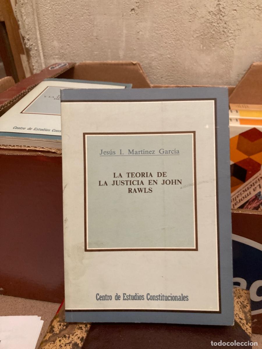 Livros em segunda m&atilde;o: La teor&iacute;a de la justicia en John Rawls, Jes&uacute;s I. Mart&iacute;nez Garc&iacute;a