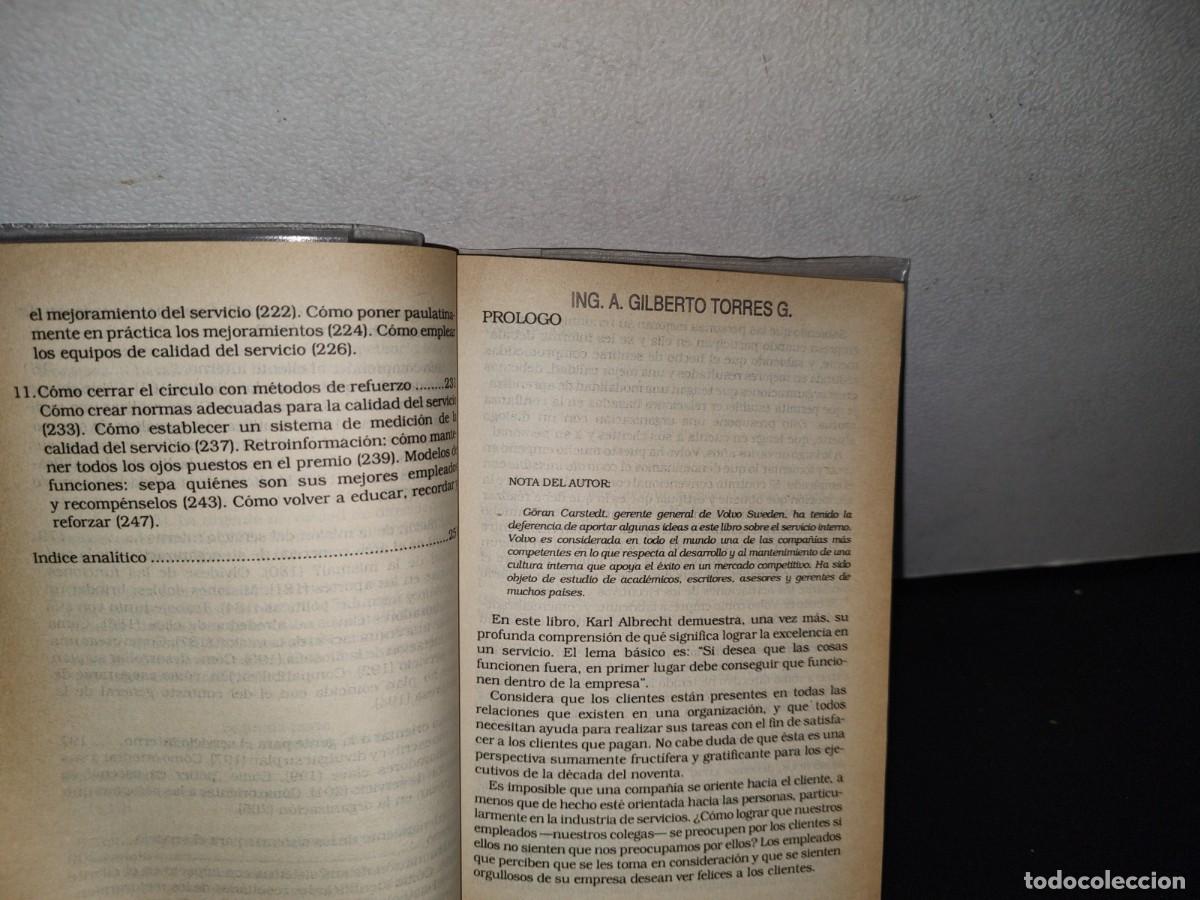 Libros de segunda mano: 89- SERVICIO AL CLIENTE INTERNO - KARL ALBRECHT - Foto 7