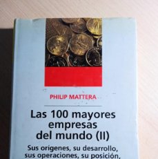 Libros de segunda mano: LAS 100 MAYORES EMPRESAS DEL MUNDO (II) MICHELIN-HONDA-VOLKSWAGEN-TIME WARNER-SONY-LEVI STRAUSS...
