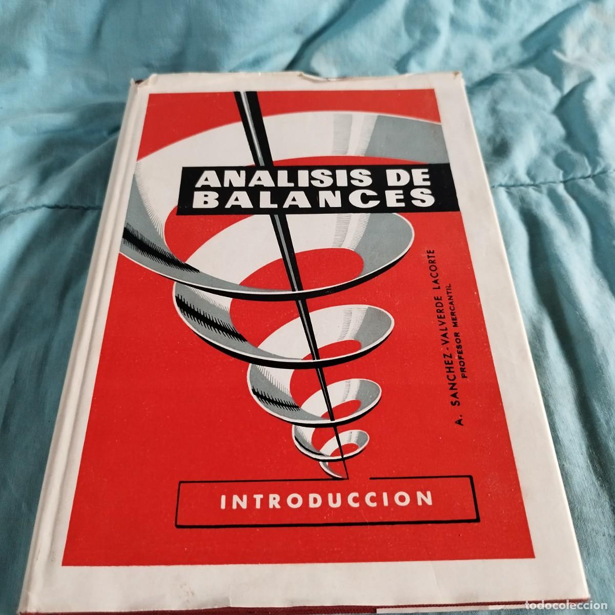 Libros de segunda mano: ANALISIS DE BALANCES / A.SANCHEZ / CONS 601C - Foto 1