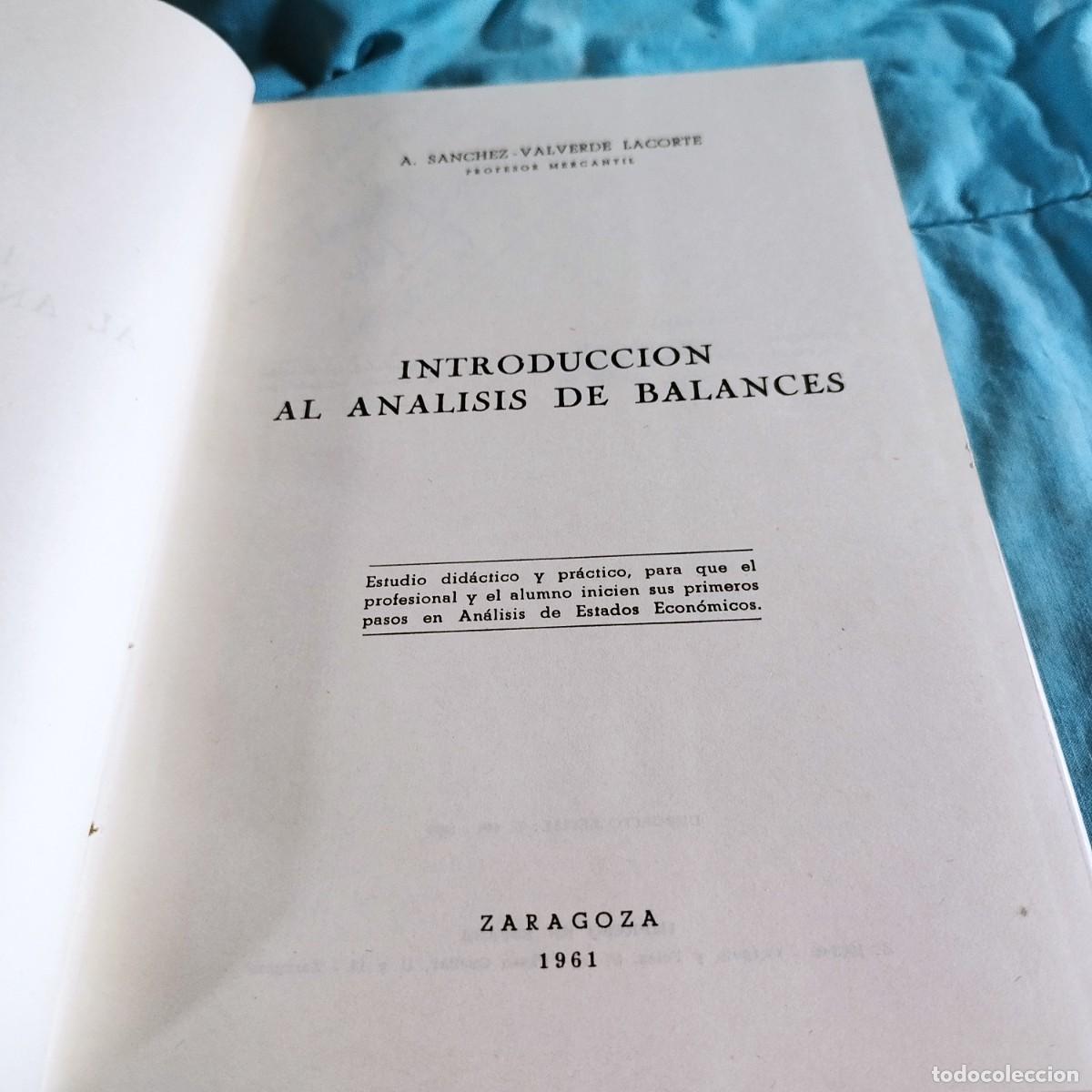 Libros de segunda mano: ANALISIS DE BALANCES / A.SANCHEZ / CONS 601C - Foto 5
