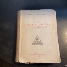 Libros de segunda mano: LUZ PODER Y SABIDURIA. SRI SWAMI EMILIO ALVAREZ LEJARZA - LAS CONSTITUCIONES DE NICARAGUA TEXTOS