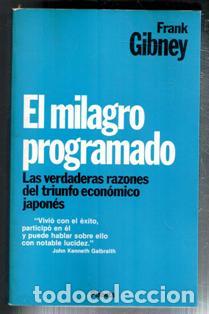 Libros de segunda mano: El milagro programado, Frank Gibney - Foto 1