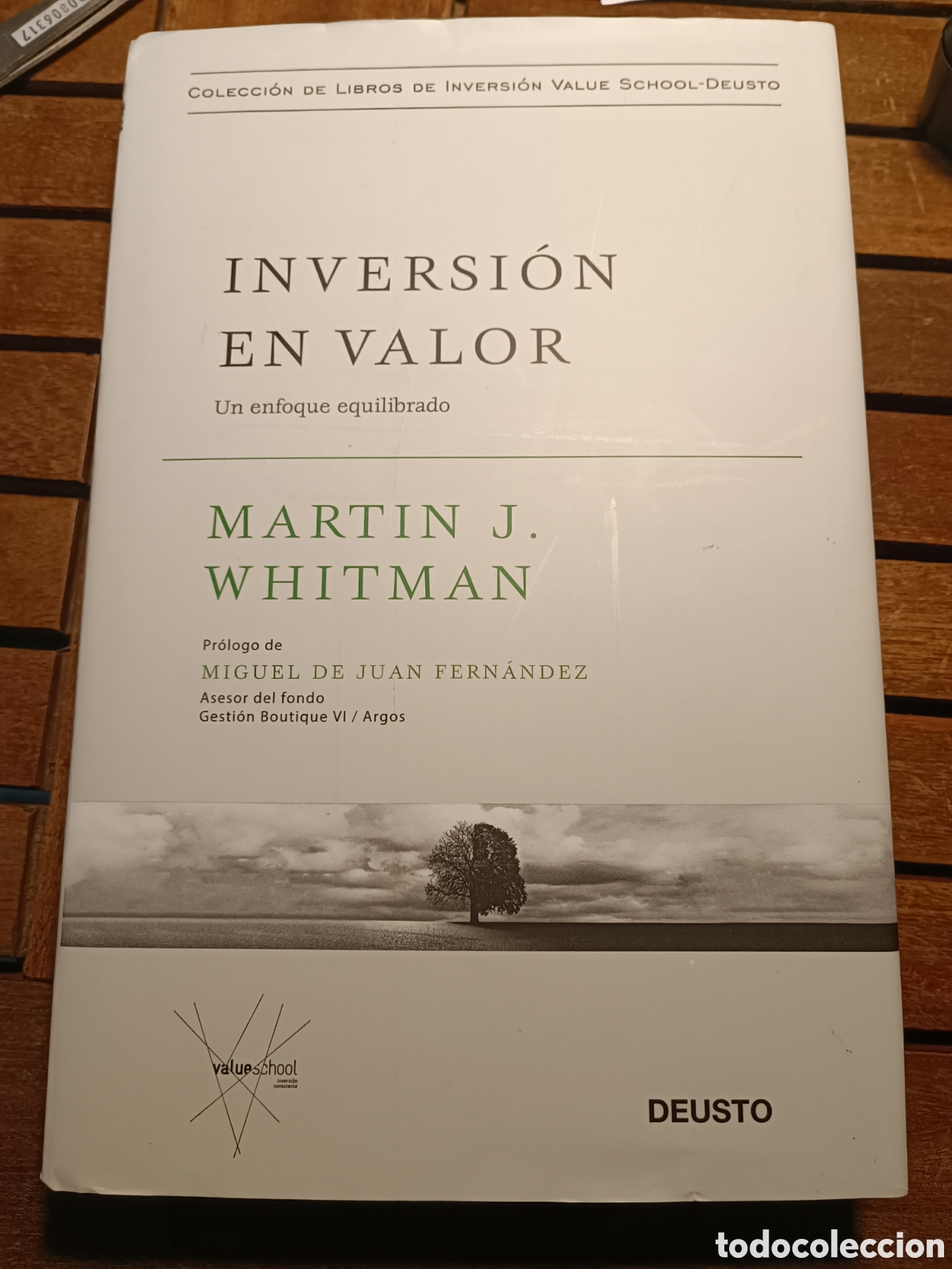 Second hand books: Inversi&oacute;n en valor Un enfoque equilibrado Martin J. Whitman Novedad