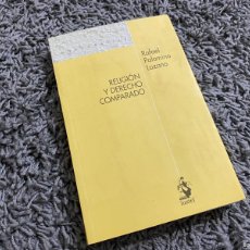 Libros de segunda mano: RELIGIÓN Y DERECHO COMPARADO - RAFAEL PALOMINO