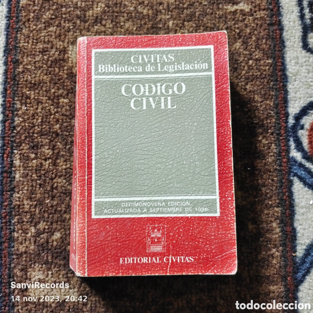 Libros de segunda mano: C&Oacute;DIGO CIVIL (CIVITAS) - Foto 1