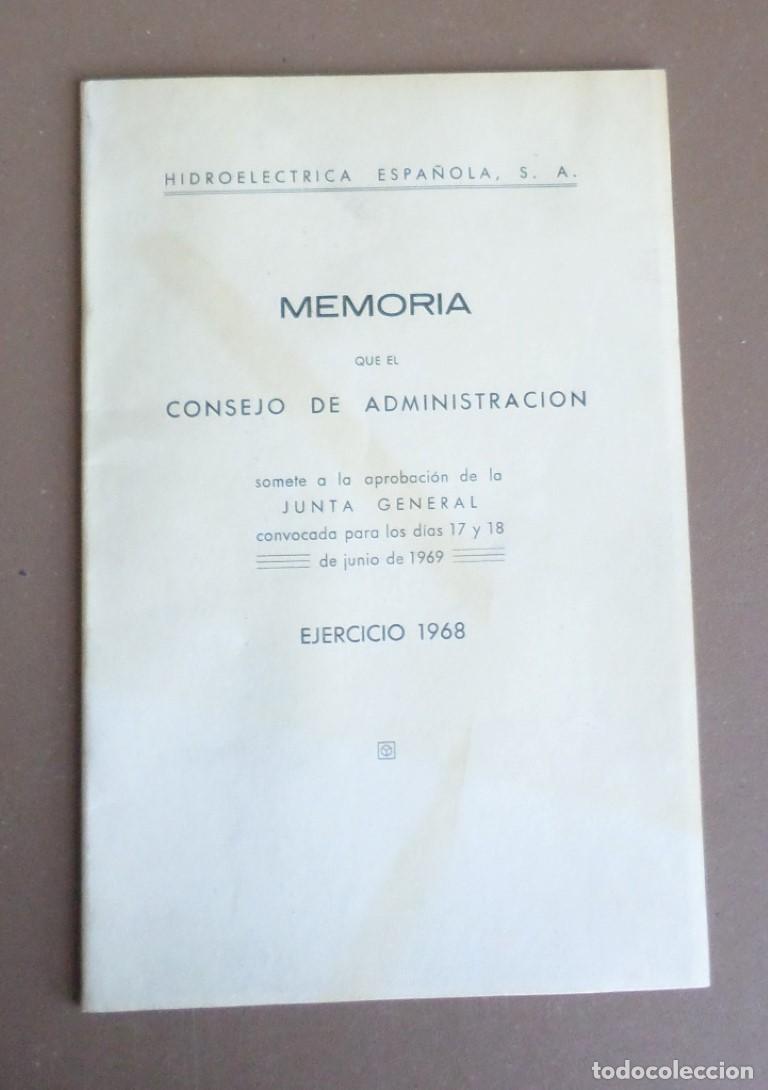 Libri di seconda mano: CONSTRUCTORA IBERO AMERICANA SA - Memoria que el consejo administrativo Ejercicio 1968