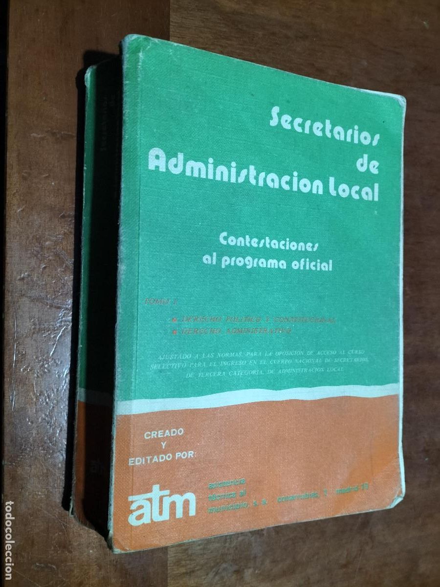 Libri di seconda mano: SECRETARIOS DE ADMINISTRACI&Oacute;N LOCAL. 1979. USADO Y SUBRRAYADO. ASISTENCIA T&Eacute;CNICA AL MUNICIPIO