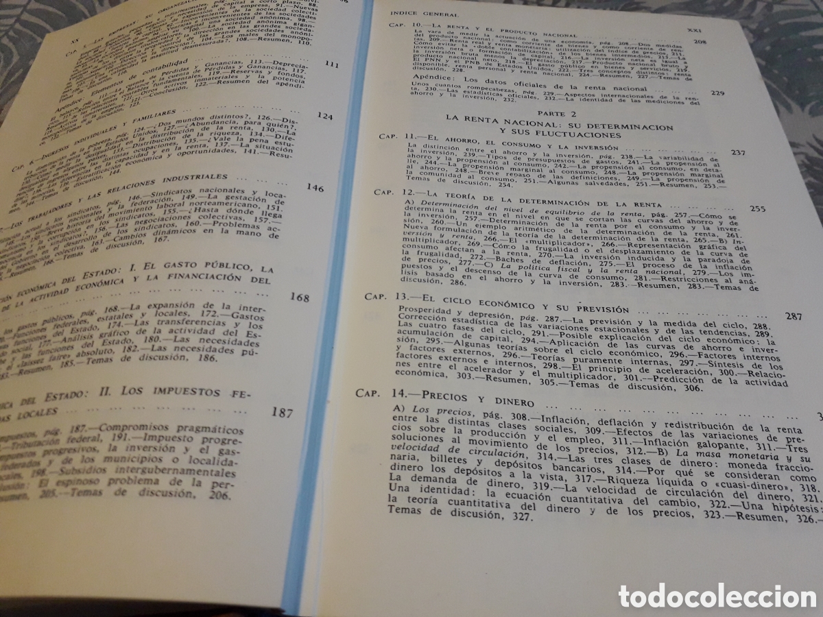 Libros de segunda mano: CURSO DE ECONOM&Iacute;A MODERNA, POR PAUL A. SAMUELSON, - Foto 3