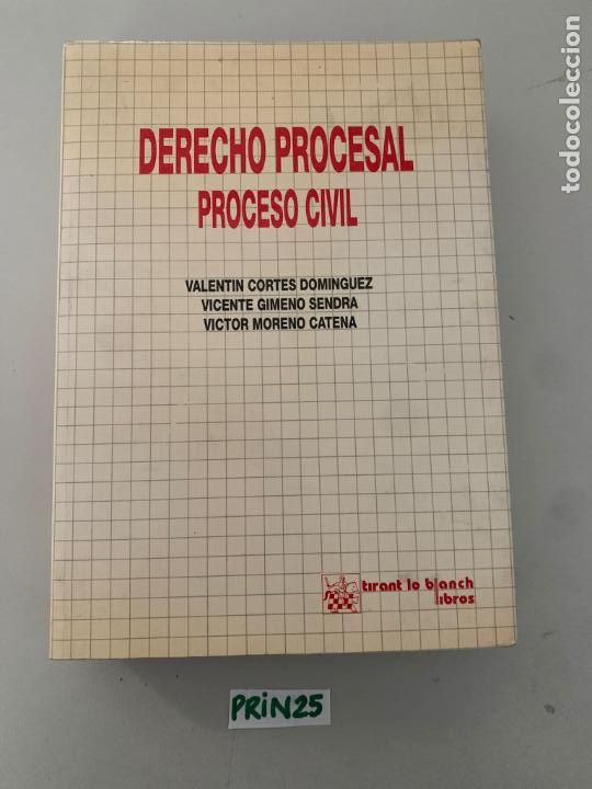 Libros de segunda mano: Derecho procesal proceso civil - Foto 1