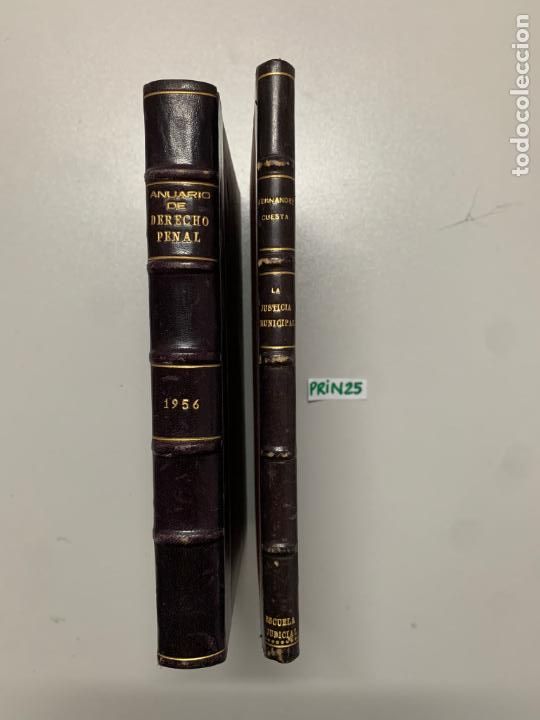 Libros de segunda mano: Anuario de derecho penal - Foto 1