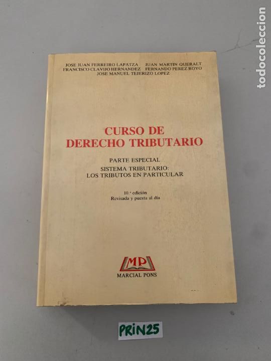 Libros de segunda mano: Curso de derecho tributario - Foto 1