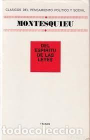 Libros de segunda mano: del esp&iacute;ritu de las leyes Montesquieu - Foto 1