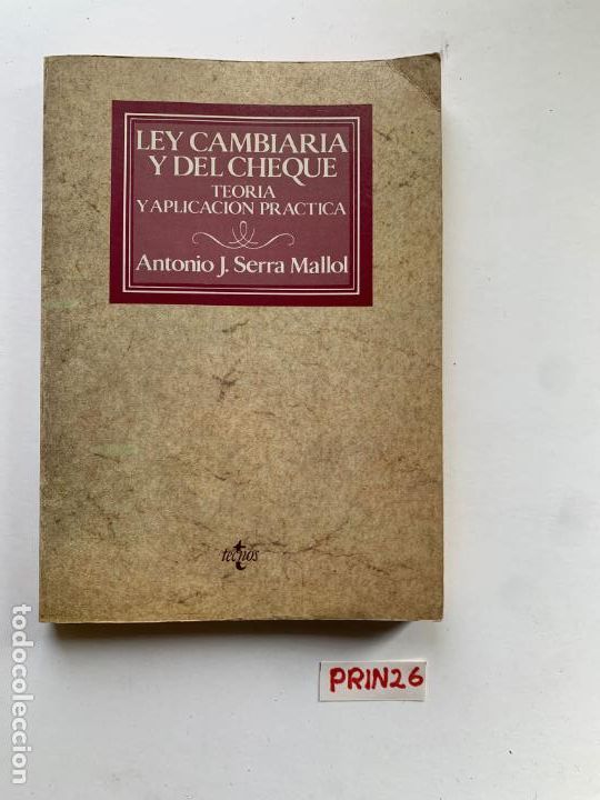 Libros de segunda mano: Ley cambiaria y del cheque - Foto 1