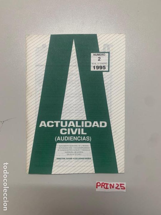 Libros de segunda mano: Actualidad Civil - Foto 1