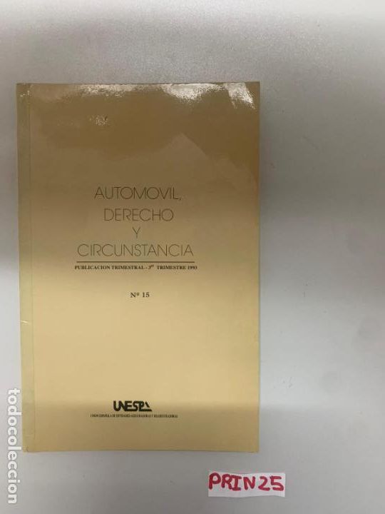 Libros de segunda mano: Autom&oacute;vil derecho y circunstancia - Foto 1