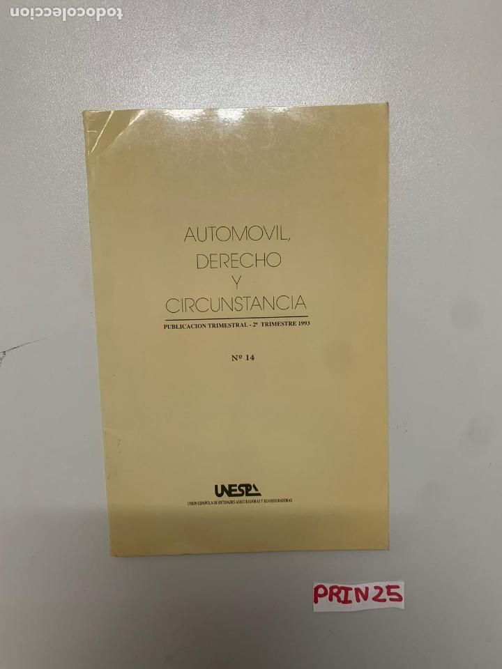 Libros de segunda mano: Autom&oacute;vil derecho y circunstancia - Foto 1