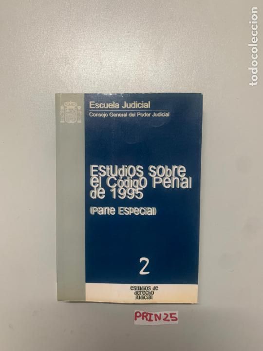 Libros de segunda mano: Estudios sobre el c&oacute;digo penal de 1995 - Foto 1
