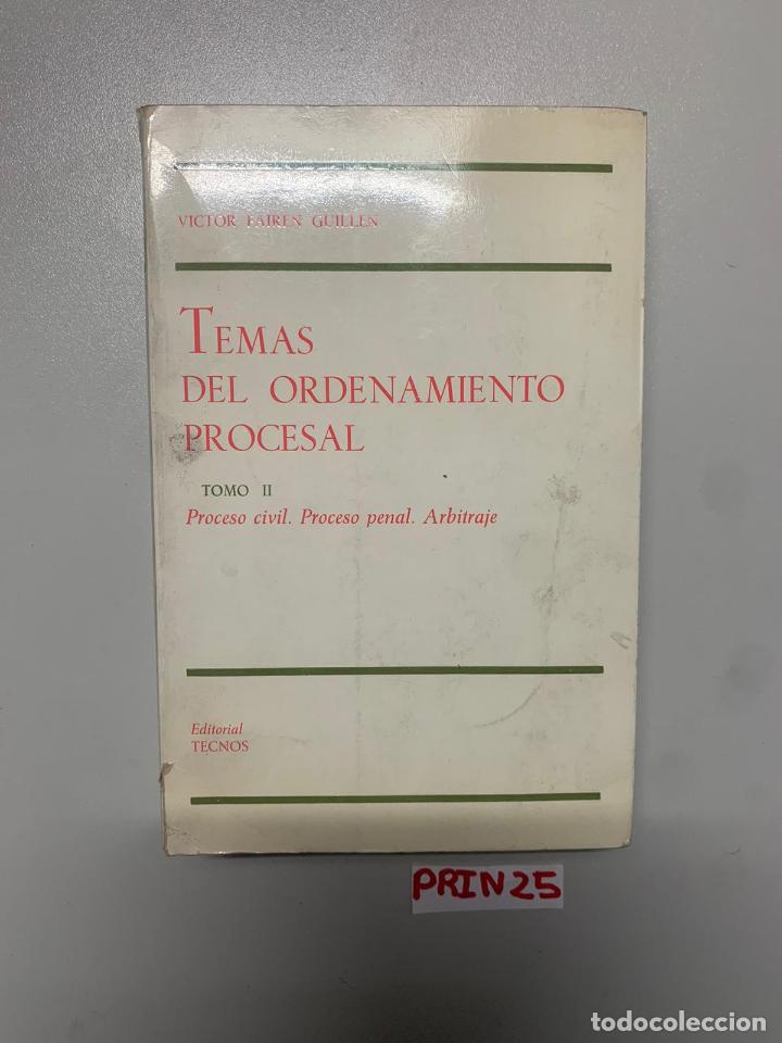 Libros de segunda mano: Temas del ordenamiento procesal - Foto 1