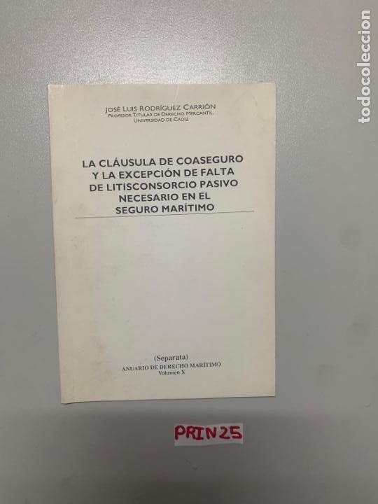 Libros de segunda mano: Anuario de derecho mar&iacute;timo - Foto 1