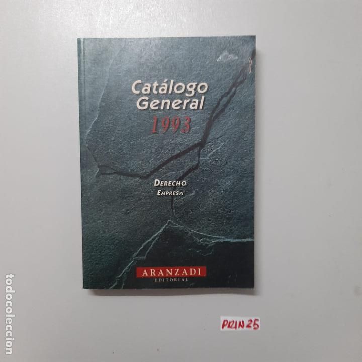 Libros de segunda mano: Cat&aacute;logo General 1993 Derecho Empresa - Foto 1