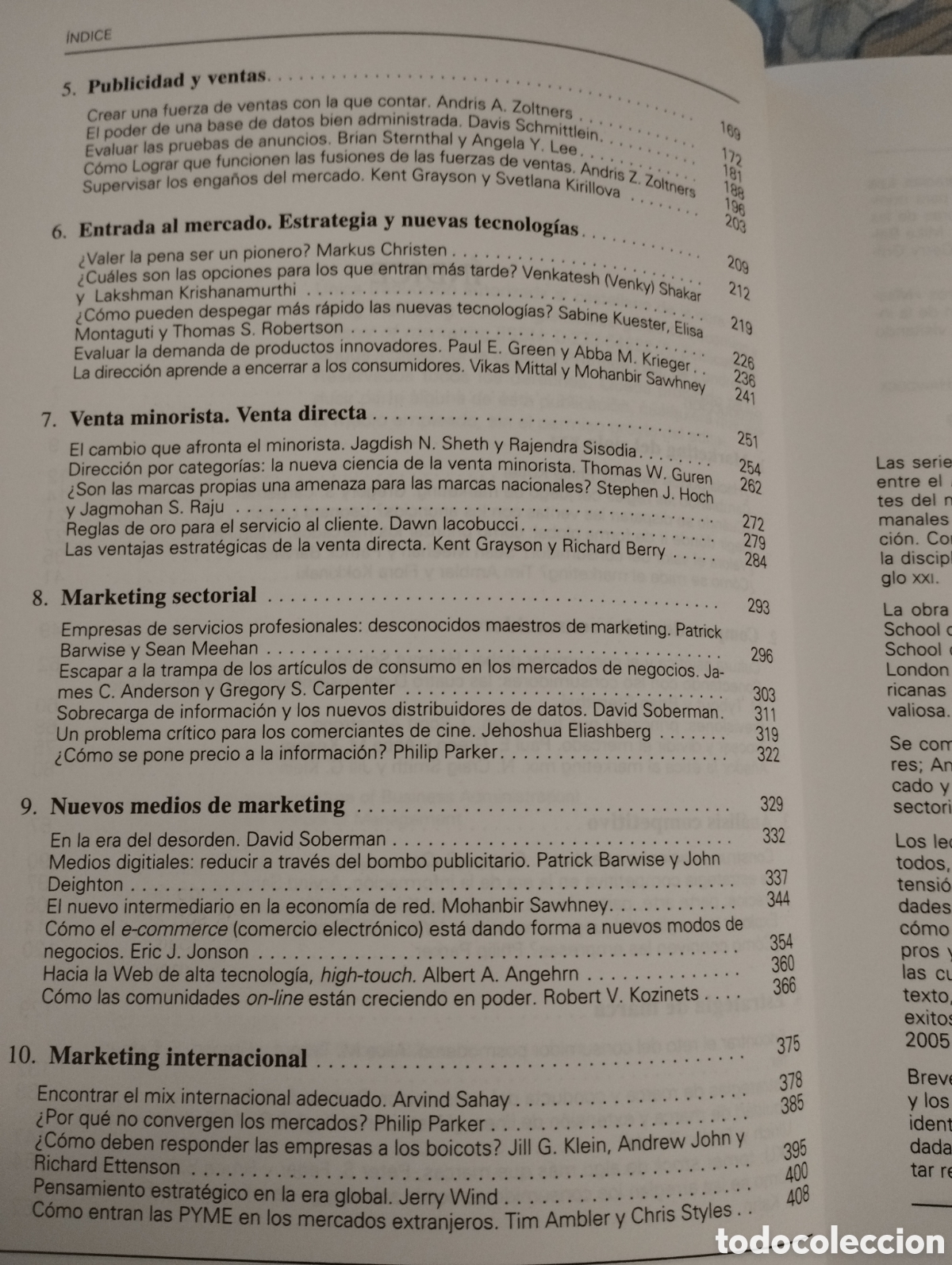 Libros de segunda mano: M&Aacute;STER EN MARKETING (COLECCI&Oacute;N MANAGEMENT DEUSTO) - Foto 4