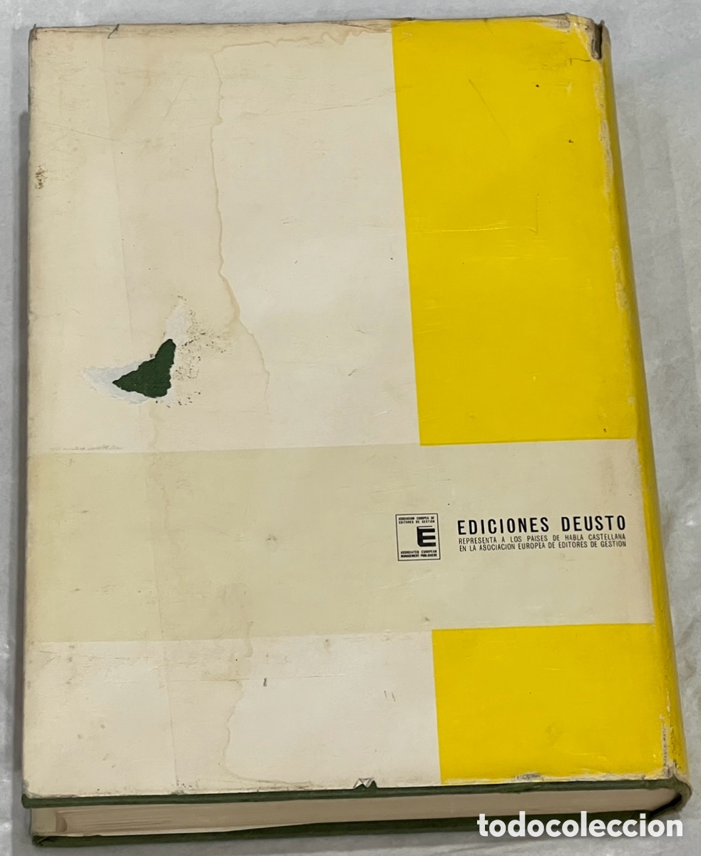 Libros de segunda mano: Libro. Rose, T.G. &ldquo;Control de Gesti&oacute;n&rdquo;. Ediciones Deusto. 1967. - Foto 2